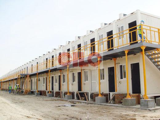 Container prefabricated house material